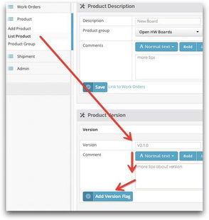 How to add a new product version