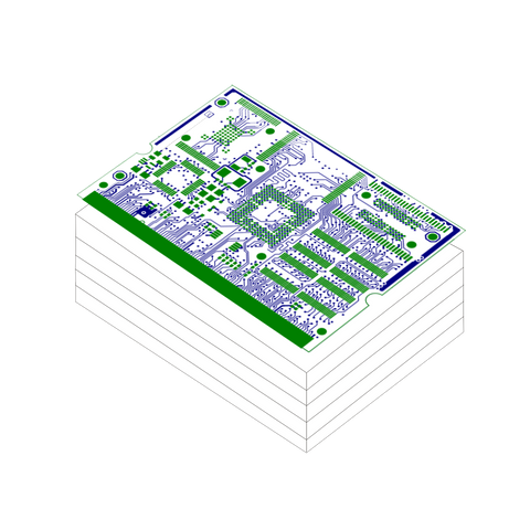 PCB Layout Design - 6 Layers